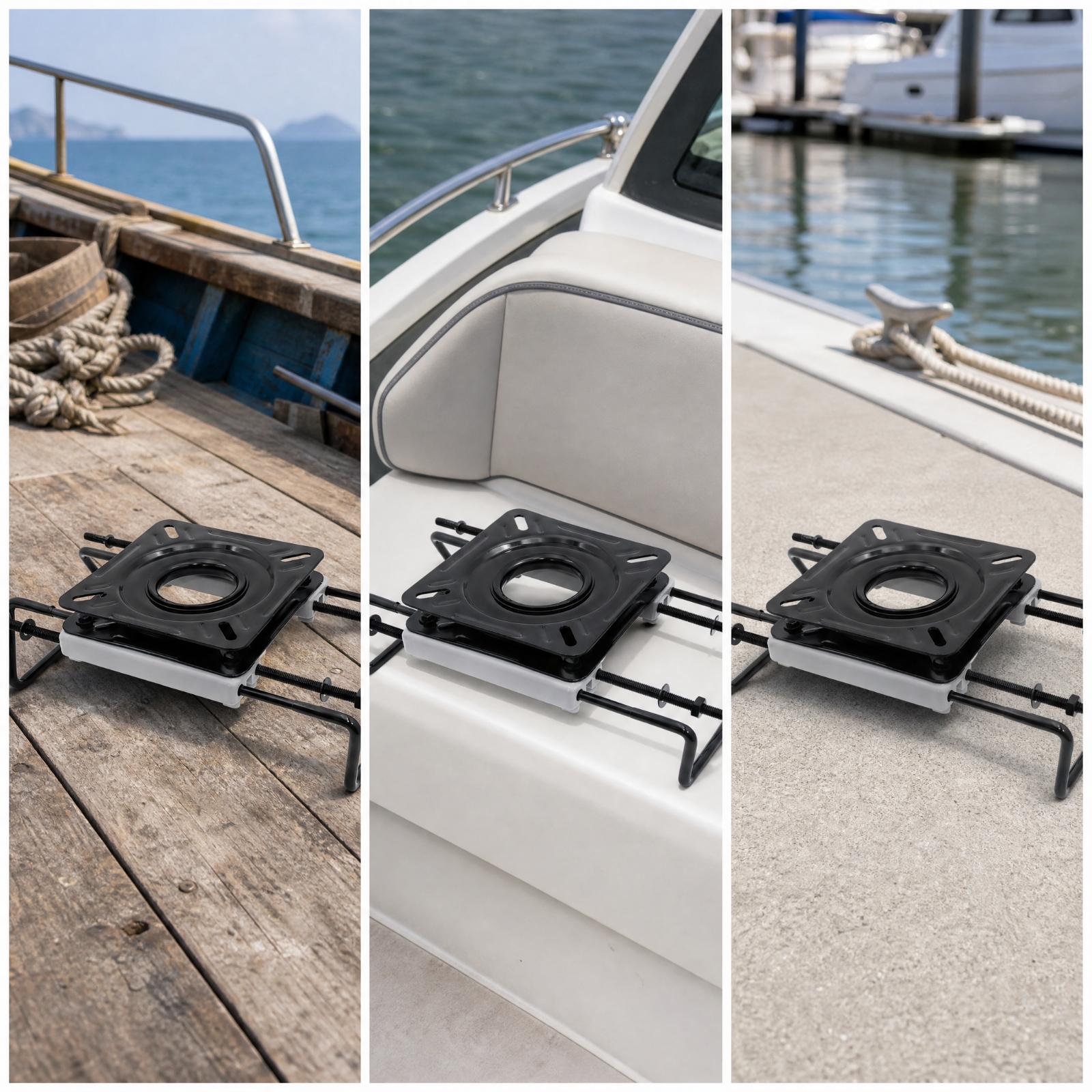 قاعدة تثبيت دوارة لمقعد القارب - مراجعة Fishing Boat Seat وسعره
