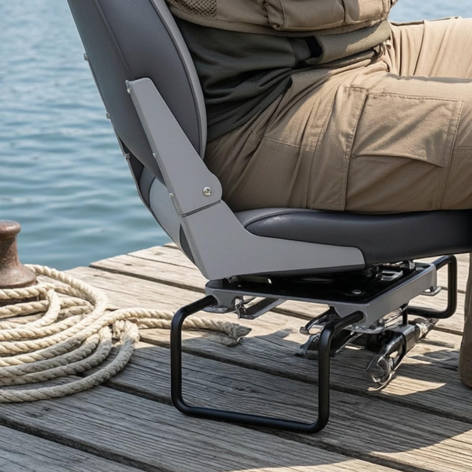 قاعدة تثبيت دوارة لمقعد القارب - مراجعة Fishing Boat Seat وسعره